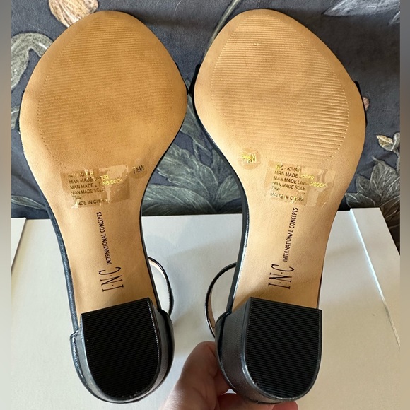 NWOT - INC International Concepts Kivah Two-Piece Sandal Heel - Picture 11 of 13